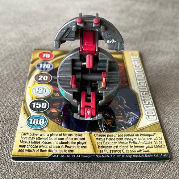 GUC - Bakugan New Vestroia 7 in 1 Maxus Helios - Picture 6 of 13